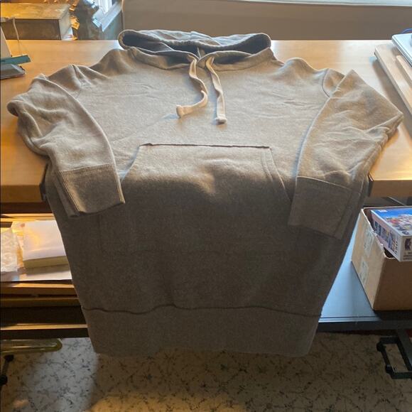 Mono B Gray Sweatshirt Dress - Picture 1 of 4